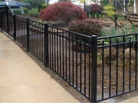 <b>Alumi-Guard 3-Rail Residential Canterbury Aluminum Fence</b>